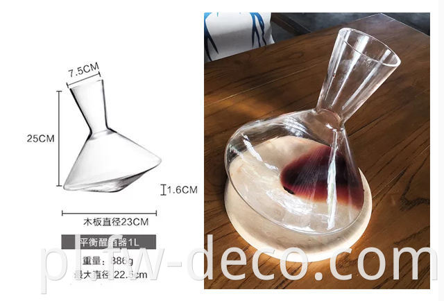 glass decanter